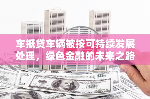 景洪车抵贷车辆被按可持续发展处理，绿色金融的未来之路